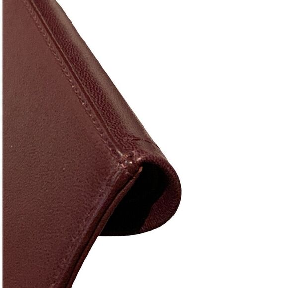 CHANEL Burgundy Leather Clutch Insert - Picture 10 of 16